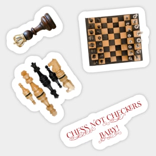 Chess sticker pack! Chess not checkers! Sticker